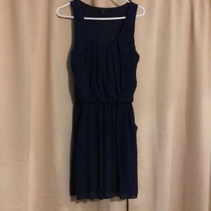 Navy blue dress